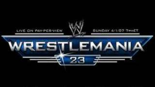 Revelations - WrestleMania 23 All Grown Up theme