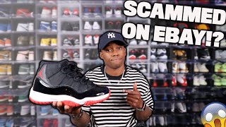 GETTING SCAMMED BUYING SNEAKERS FROM EBAY! *MUST WATCH*