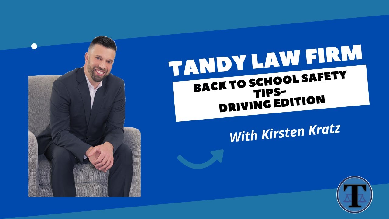 Back to School Safety Tips – Driving Edition