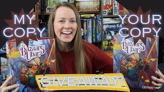 GIVEAWAY of The Bazaars of Ubar | How to Play & Review!