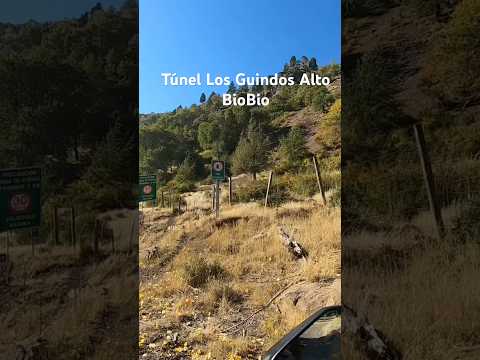 Túnel los Guindos Alto BioBio#chileenmoto#klr650 #versys #motoaventura