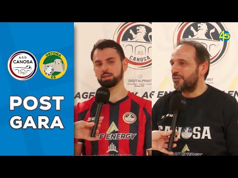 Canosa-Ortona 2-3 | Il commento di Beluco e Bizzoca al termine della gara