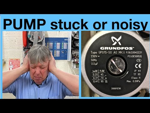 Central Heating PUMPs Stuck or noisy quick FIX