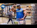 Grocery Shopping with Pro Bodybuilders | Akim Williams' Prep Essentials