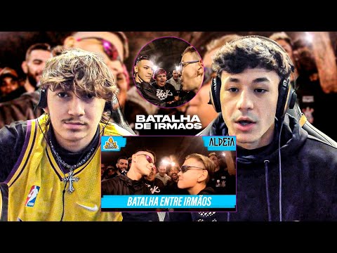 (ENTRE IRMÃOS) APOLLO E TAVIN REAGEM A KANT E TAVIN X APOLLO E BIG MIKE | GRANDE FINAL