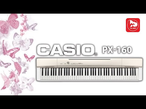 Видео-обзор товара Цифровое пианино Casio Privia PX-160BK