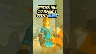 Why is the Champion’s Tunic Blue? #zelda #botw #nintendo #gaming