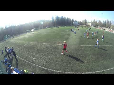 Loiske kevätturnaus, 27.4.2019: PJK-FC Kangasala-Leki yj T13 (Peli 2/4)