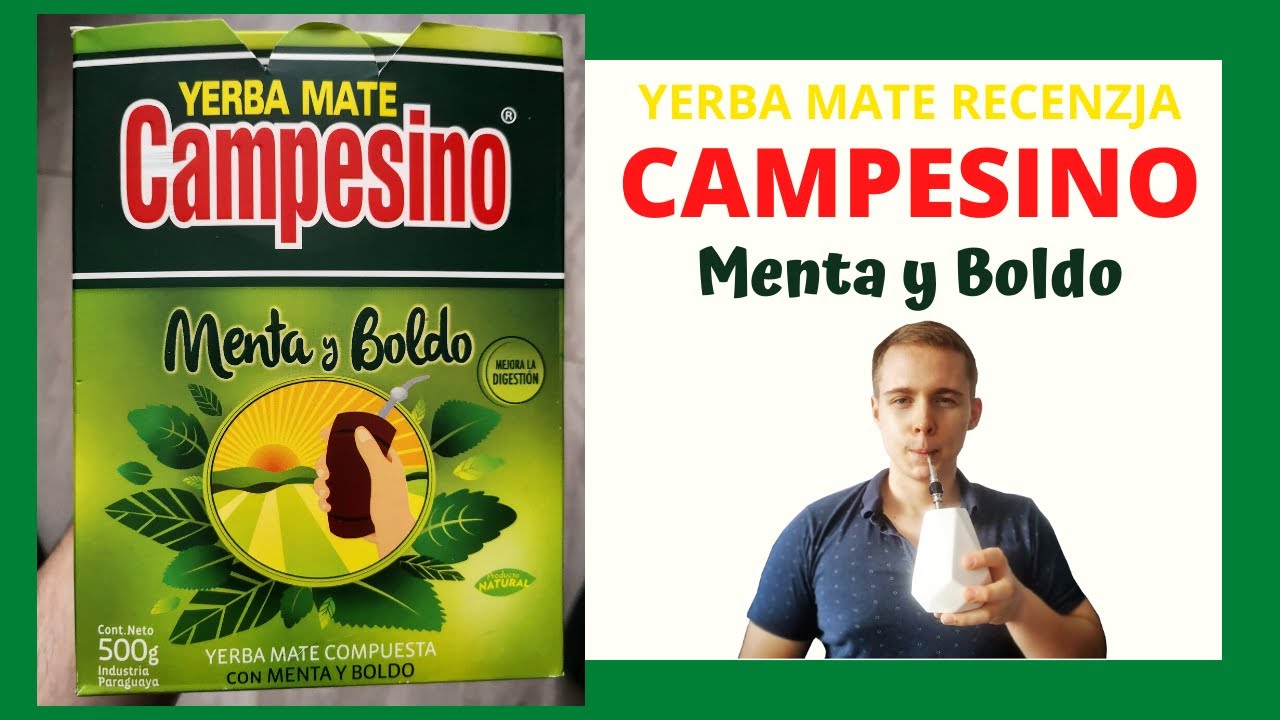 Yerba Mate Campesino Menta y Boldo RECENZJA