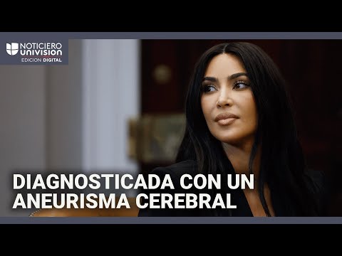 Aneurisma cerebral Kim Kardashian