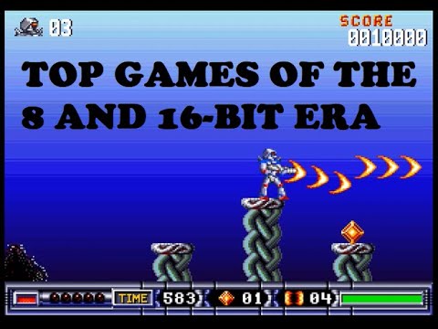 Top 39 Best 8 and 16-Bit Era Games (Both Computer and Video Games)