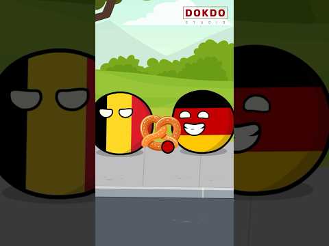 Relationship Belgium vs Germany | Countryballs
