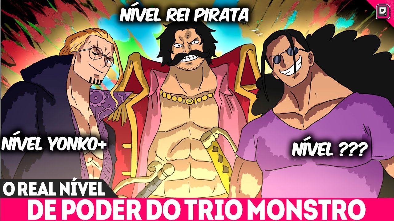 TODOS OS PODERES DO TRIO MONSTRO DA VELHA GERAÇÃO EXPLICADOS -O REAL NÍVEL DE ROGER RAYLEIGH E GABAN