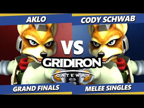 Gridiron Gateway 2024 GRAND FINALS - Cody Schwab (Fox) Vs. Aklo (Fox) Smash Melee - SSBM
