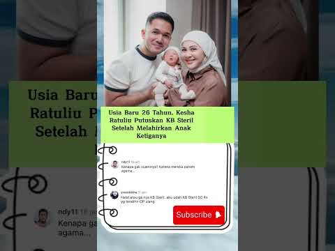 Kesha Ratuliu Putuskan KB Steril S