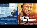 Opening To Live Free Or Die Hard 2007 Blu Ray Disney Print Unrated Version