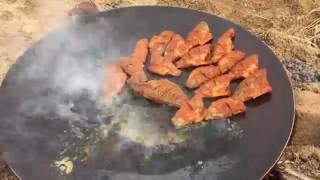 CATCH N COOK - Amazing Kid Catching Fish With His Bare Hands - Fresh Fish Fries in Our Village