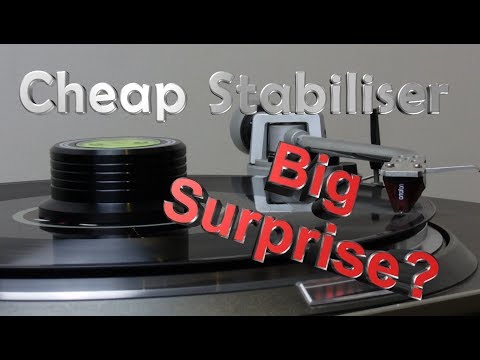 NUOBESTY Record Weight Stabilizer for Turntable and Vinyl Record, 3-inch Aluminum and Wood Disc Press, Reduces High-Frequency Errors and Ensures Even Pressure Distribution, for Music video review thumbnail
