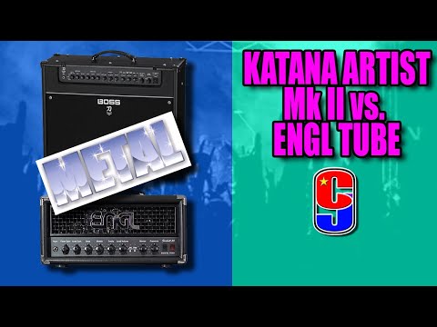Katana Artist Mk II vs ENGL Tube Amp (Part 1) Metal Tones