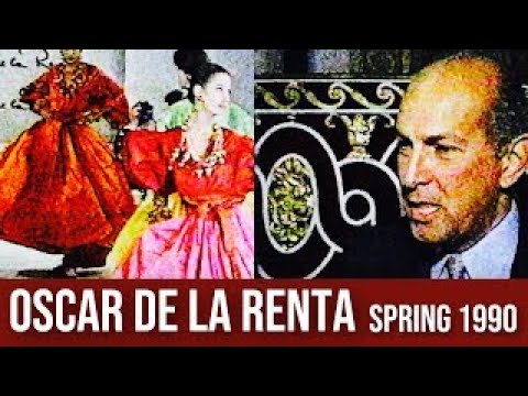 Oscar de la Renta, Spring 1990 Collection