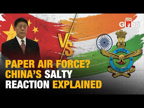 China Mocks India’s ‘Paper Air Force’ After Falling Behind IAF in Global Power Rankings