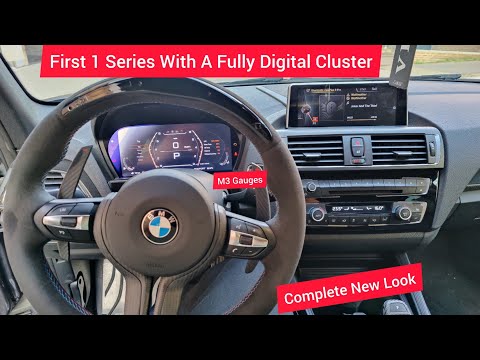 New FULLY Digital Cluster For My BMW F20 M140i, FIRST IN THE WORLD