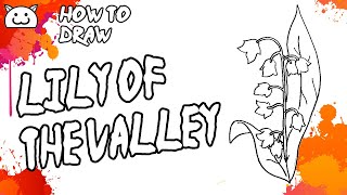 How to Draw Lily of the Valley