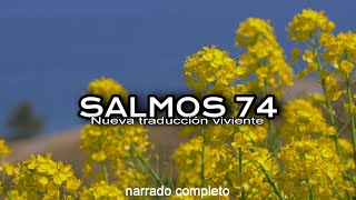 SALMOS 74 (narrado completo)NTV @reflexconvicentearcilalope5407 #biblia #salmos #parati #cortos
