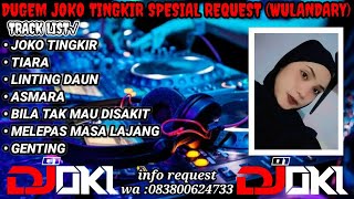 Download lagu DUGEM JOKO TINGKIR X TIARA (FUNKOT TIKTOK VIRAL) SPESIAL REQUEST (WULANDARY) 2022 mp3