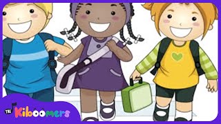 This Is The Way We Go To School | School Songs | Songs for Kids | The Kiboomers