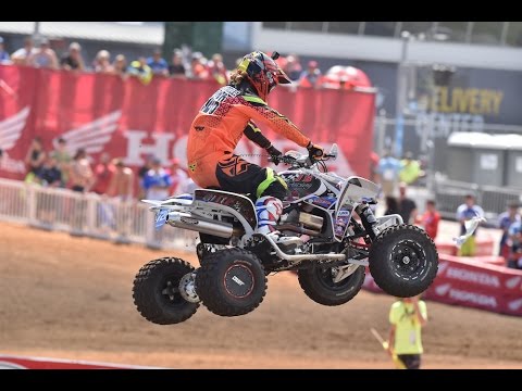 Jeffrey Rastrelli Practice Laps at Daytona ATVSX - 2016
