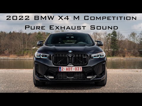2022 BMW X4 M Competition: Pure 3.0 Straight-Six Exhaust Sound