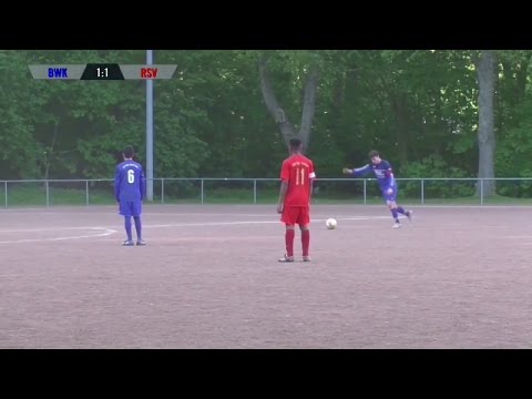 Winkelkracher von Alper Yilmaz (SC Blau-Weiß Köln, U19 A-Junioren) | RHEINKICK.TV