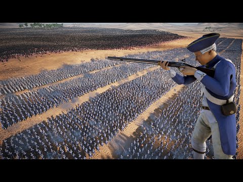 MONGOL ARMY VS 5 LINES OF FRENCH SOLDIERS | Ultimate Epic Battle Simulator 2 | UEBS 2