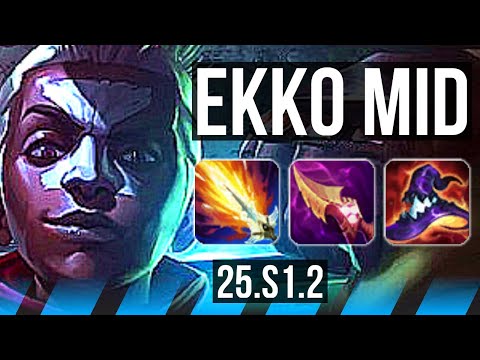 EKKO vs GALIO (MID) | 13/0/11, Legendary, 500+ games | KR Master | 25.S1.2