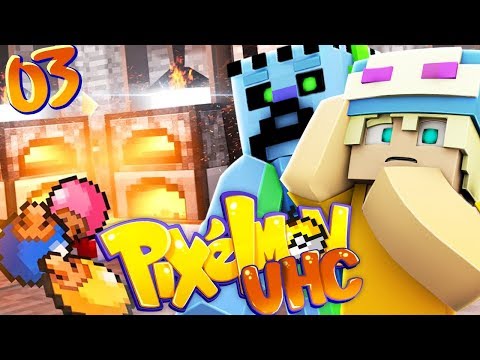 NEW CAPTURES, MINE, AND ACCIPLES! - Minecraft PIXELMON UHC ITA #3 w/ Tano