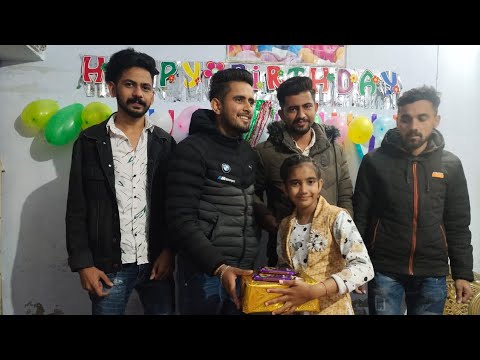 Tiya ka birthday celebration