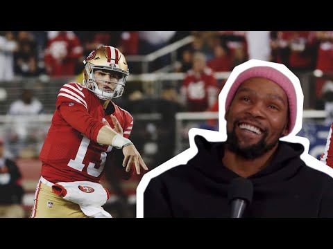 Kevin Durant has high praise for 49ers rookie QB Brock Purdy 👀