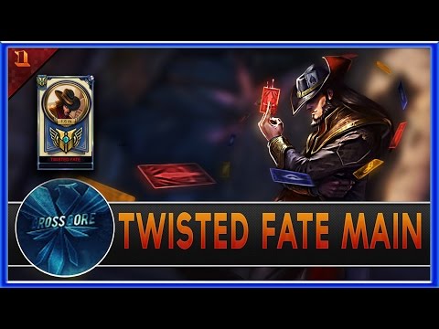 Gross Gore "Twisted Fate Main" Compilation | 1.6 MILLION MASTERY POINTS - League of legends