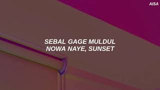 Twice (트와이스) &#39;Sunset&#39; Easy Lyrics