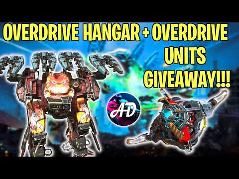 50 OVERDRIVE UNIT GIVEAWAY + 3X OVERDRIVE BEHEMOTH CALAMITY +90% DMG Gameplay | War Robots MK2 WR