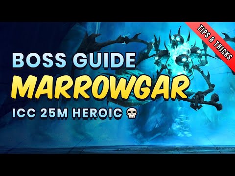 Lord Marrowgar 25man HC boss guide - Icecrown Citadel