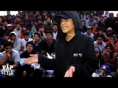 PIERO PISTAS vs NEW ERA   Rapstyle Sjl vs Plaza de Reyes   Guerra de Colectivos Lima Perú 2018