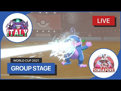 Flavio del Pidio 🇮🇹 vs Melvin Keh 🇸🇬 - Group Stage - 2021 World Cup of Pokémon VGC