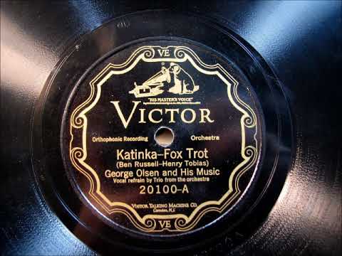 KATINKA by George Olsen and his Music 1926