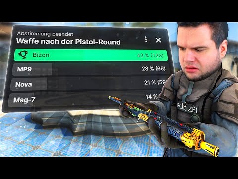 Wenn der Twitch Chat entscheidet, welche Waffe ich spiele..