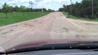 preview picture of video 'Worst Potholes in Nebraska if not the Worst Potholes in America'