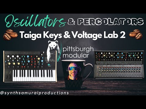 TAIGA KEYS & VOLTAGE LAB 2 BY PITTSBURG MODULAR | OSCILLATORS & PERCOLATORS