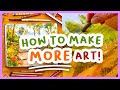 The big secret to sketchbook art — let’s paint and chat 🎨