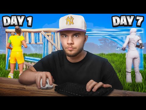 I Trained Like A Fortnite Pro For 7 Days...